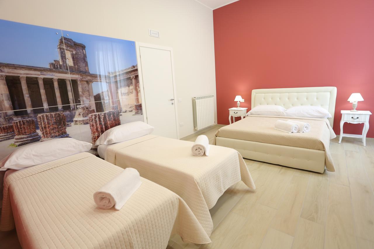 Gleda Rooms Deluxe Pompeï Buitenkant foto